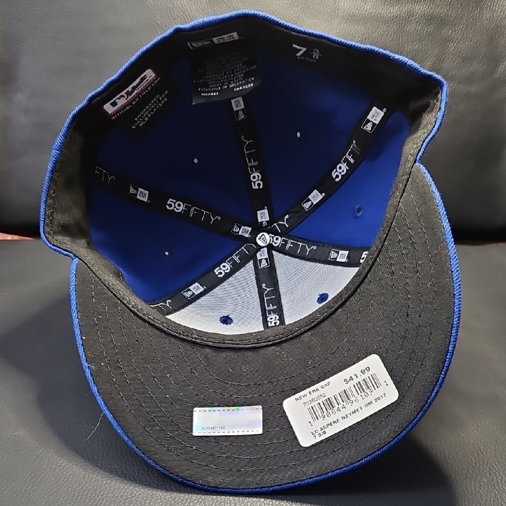 New York Mets New Era Fitted Baseball Cap Size 7 3/8 - Picture 3 of 4